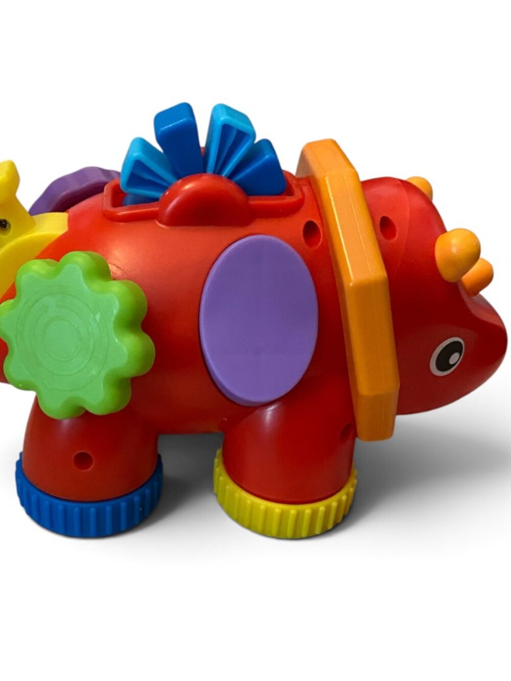Learning Resources Tracy the Fidget Triceratops, 18 months and up